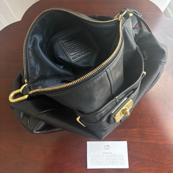 VINTAGE Coach Tote with Gold Accents (2011) - Picture 2 of 7